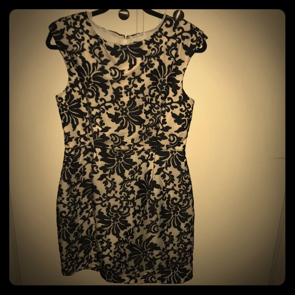 Black and white fancy dress